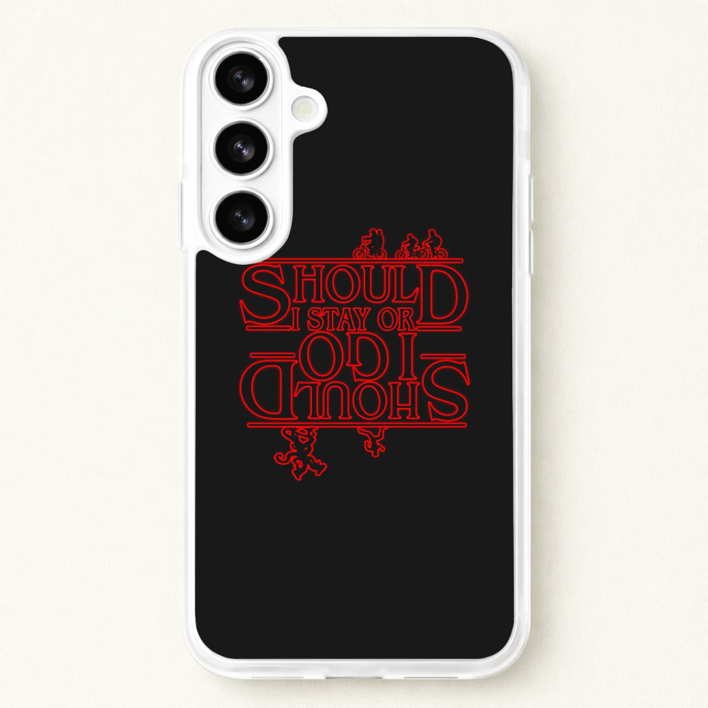 Should I Stay Or Should I Go Upside Down Phone Case
