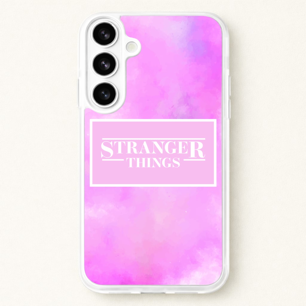 Pink Galaxy Stranger Phone Case