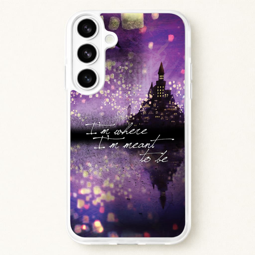 I'm Where I'm Meant To Be Tangled Phone Case