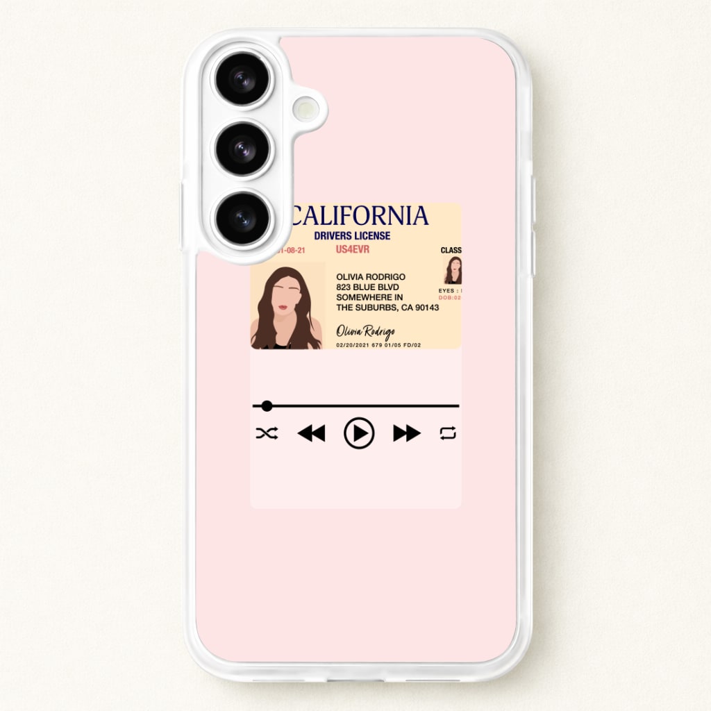 Drivers License - Olivia TikTok Phone Case