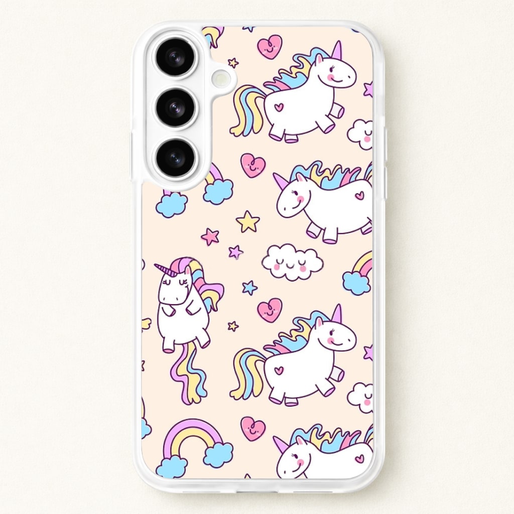 Cute Unicorn Pattern Phone Case