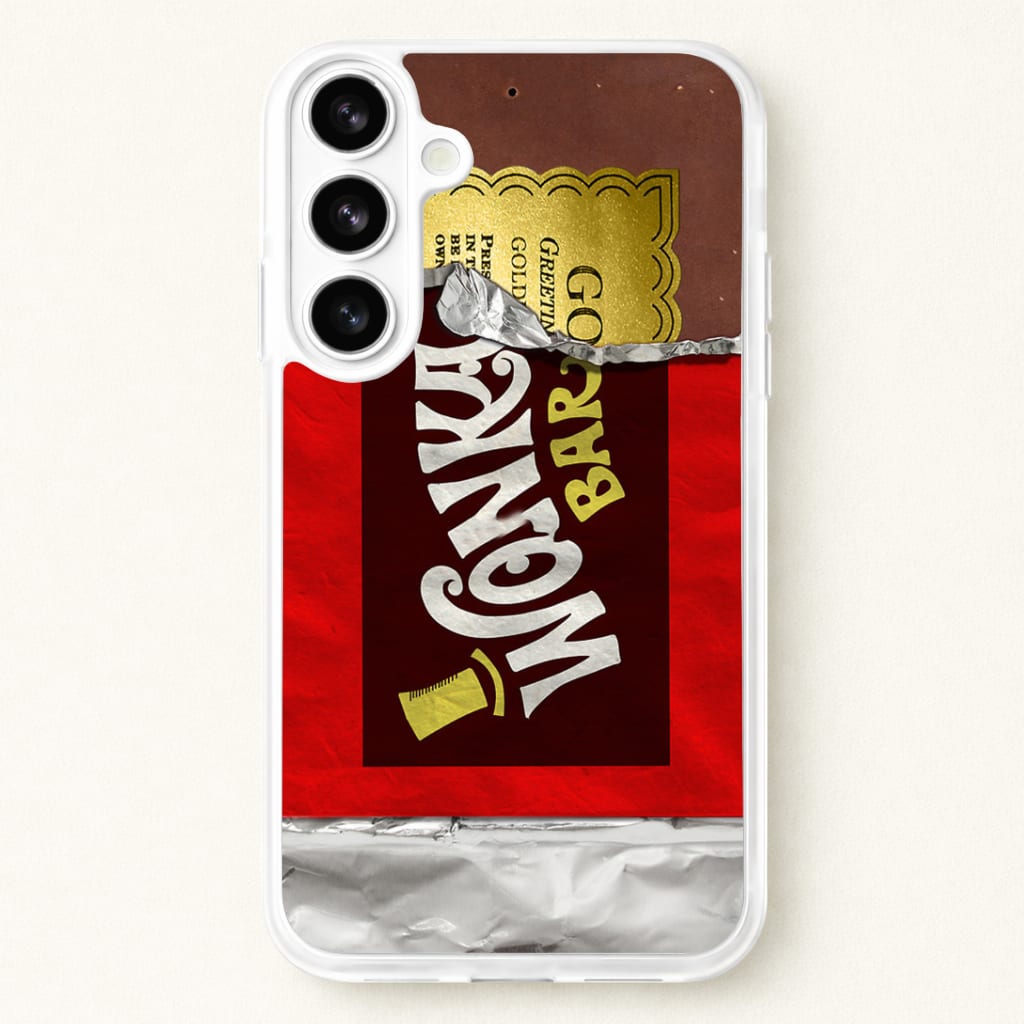 Wonka Bar Golden Ticket Phone Case
