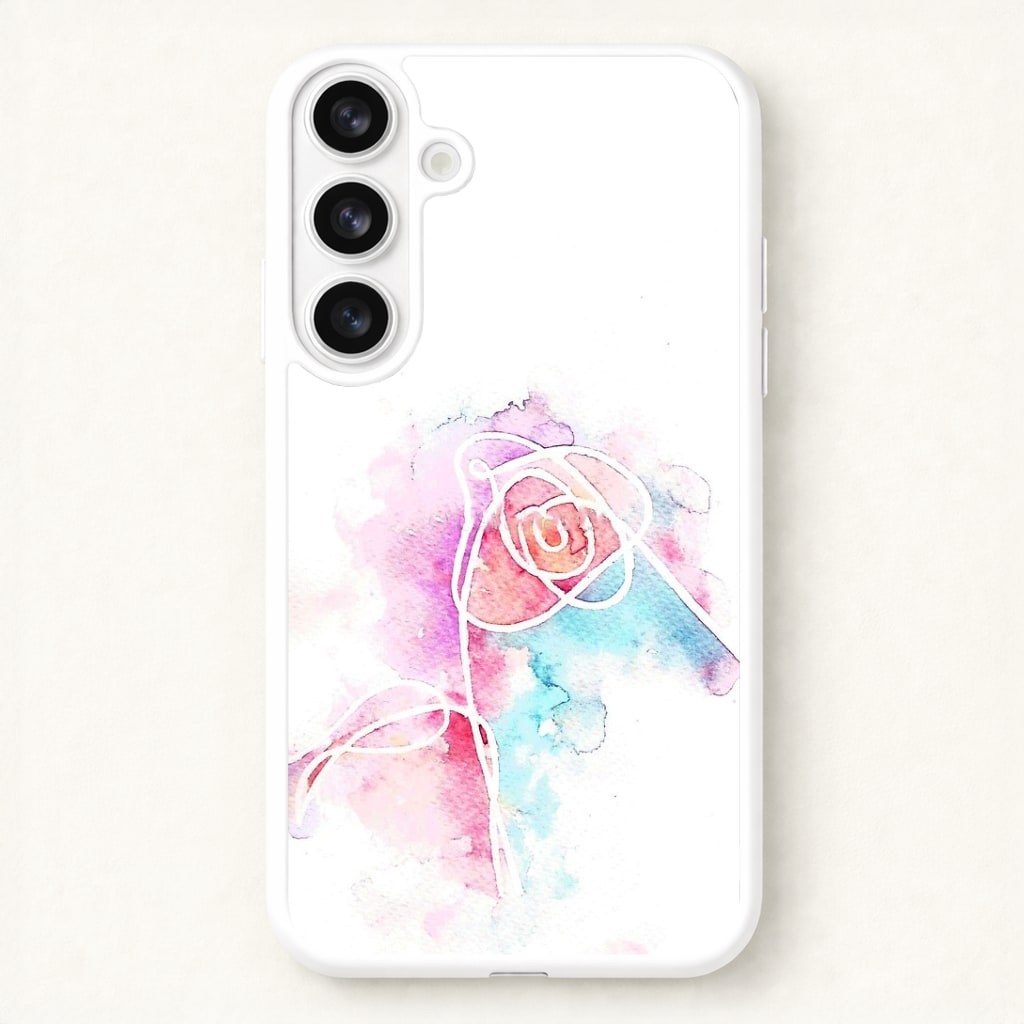 K-Pop Band Love Yourself Watercolour Painting Phone Case