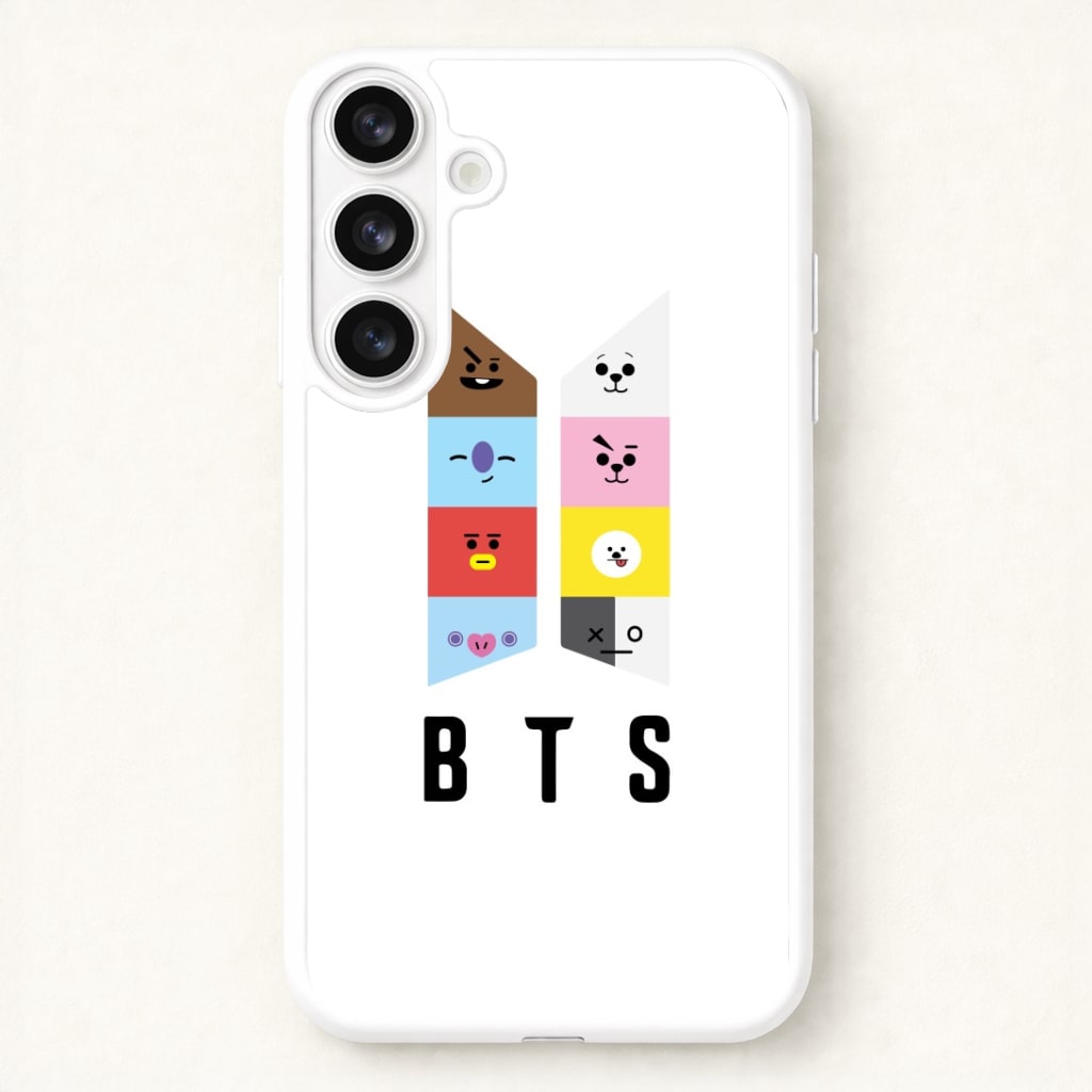 BT21 K-Pop Band Logo Phone Case