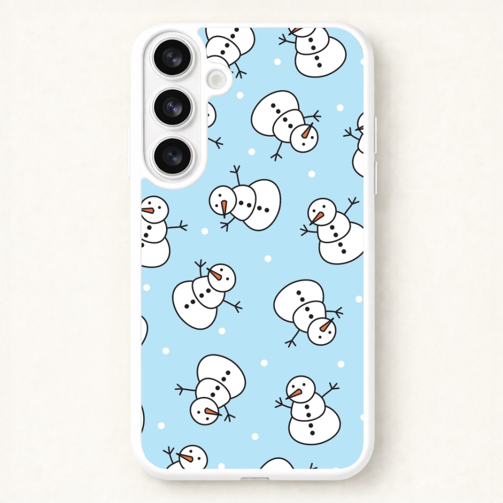 Cartoon Snowmen Pattern Phone Case
