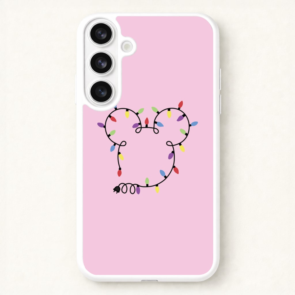 Mouse Christmas Lights Christmas Phone Case