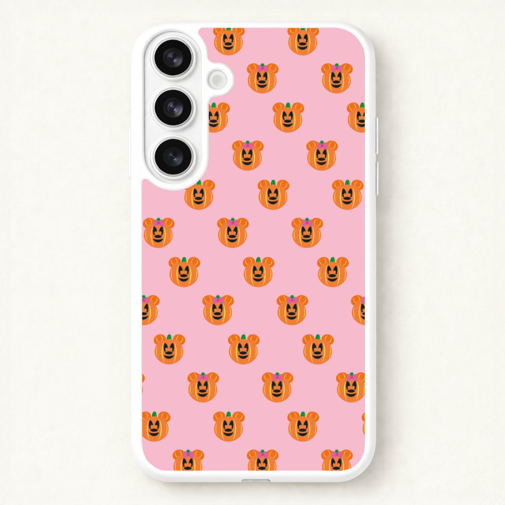 Female Mouse Pumpkin Pattern Halloween Phone Case
