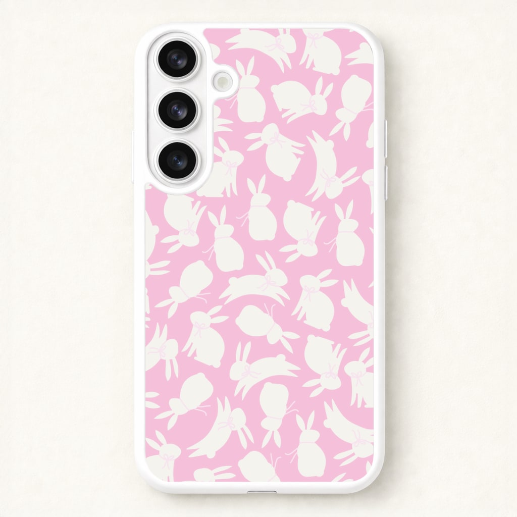Bunnies And Bows - Easter Patterns Phone Case