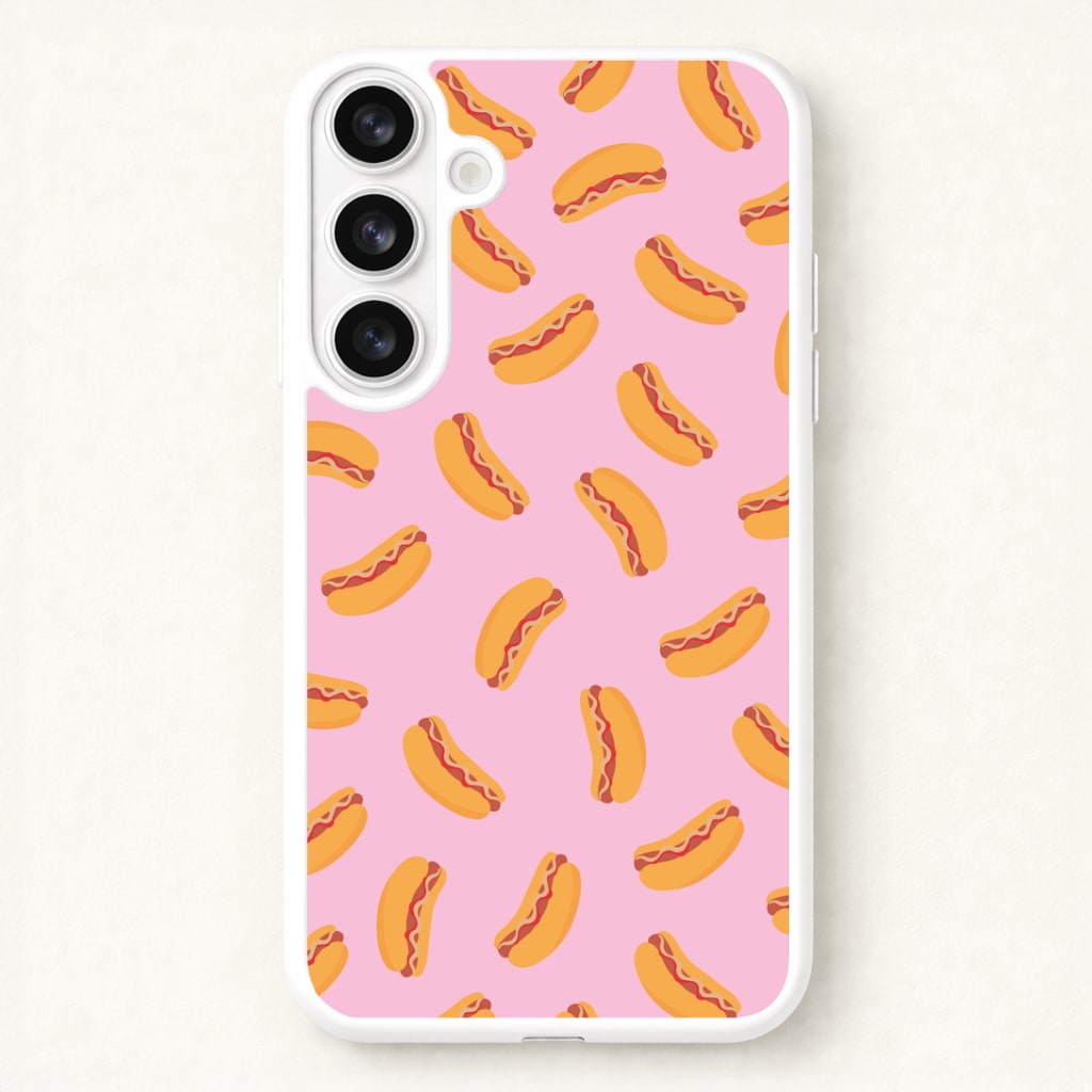 Hot Dogs - Fast Food Patterns Phone Case