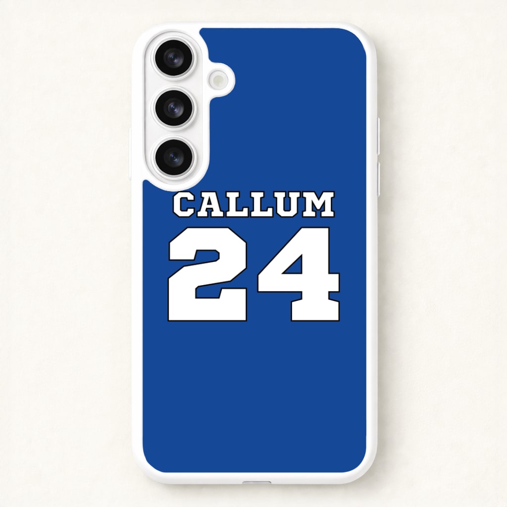 Dark Blue - Personalised Football Phone Case