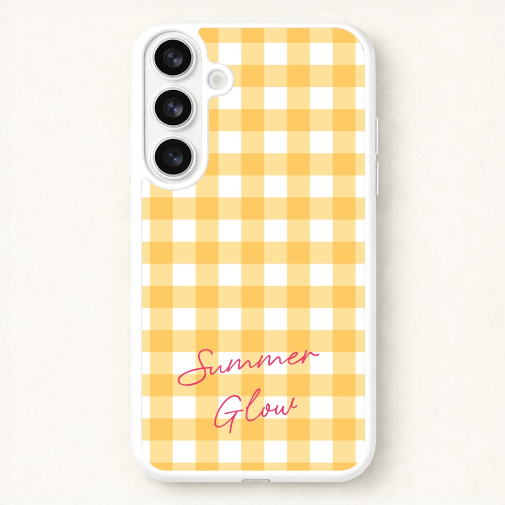 Tartan Summer Glow Phone Case