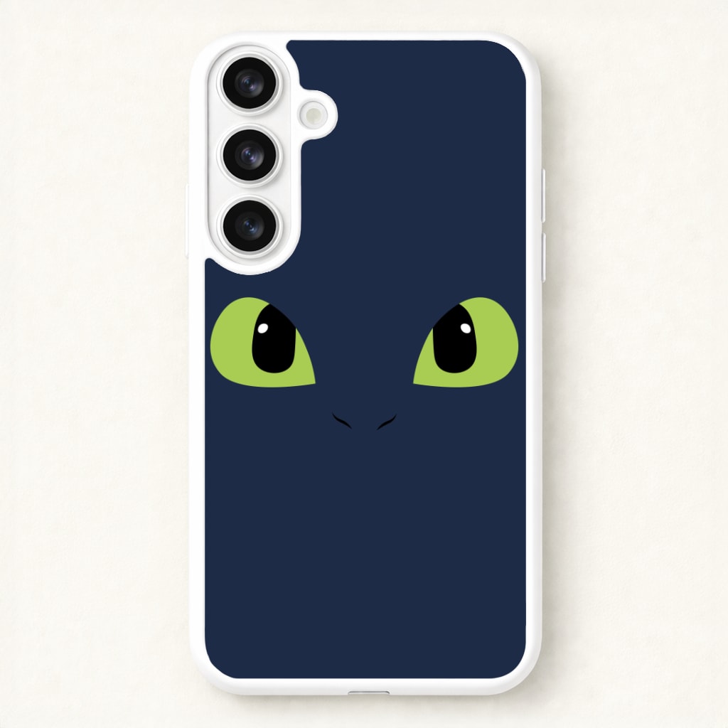 Black Fury Dragon Face Phone Case