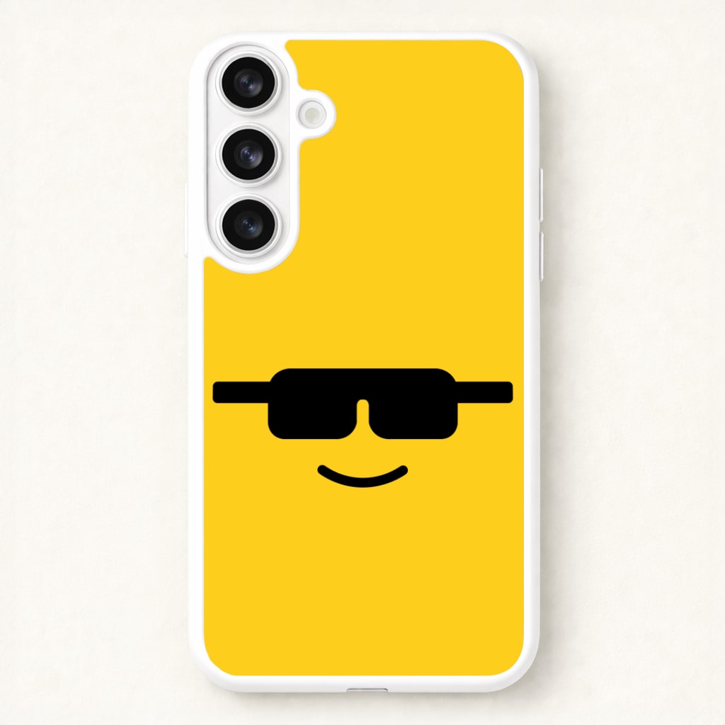 Brick Face Sunglasses Phone Case