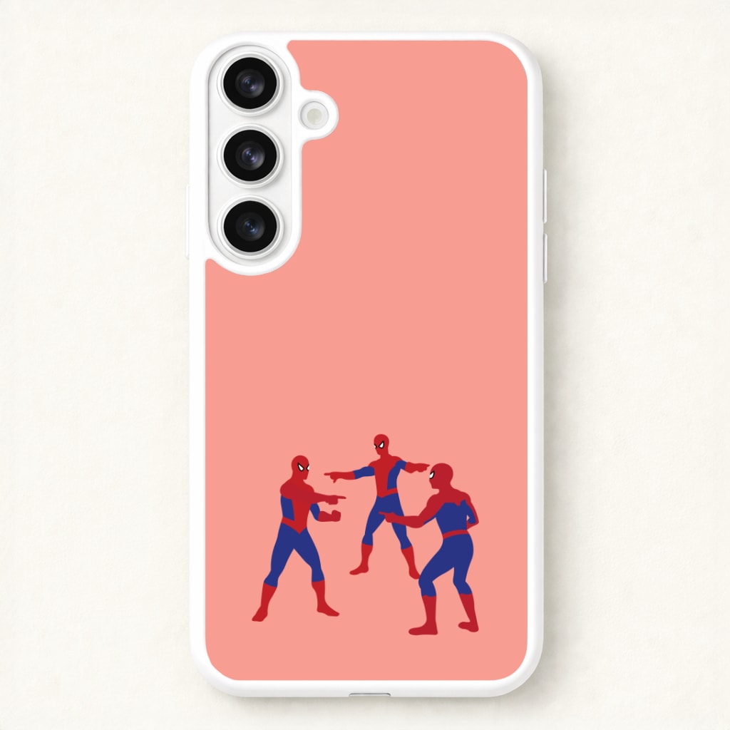 Spider Hero Pointing Meme Phone Case