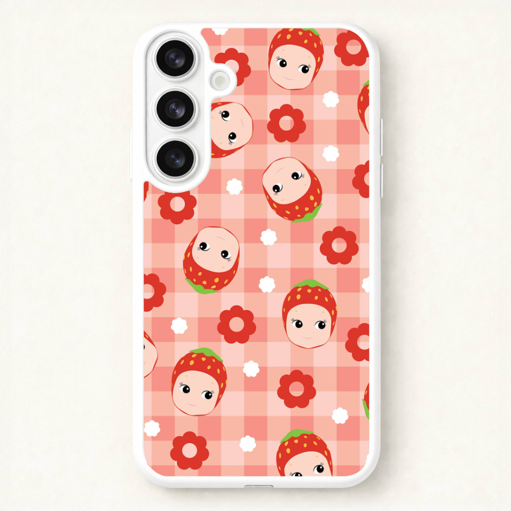Strawberry Angel Pattern Phone Case