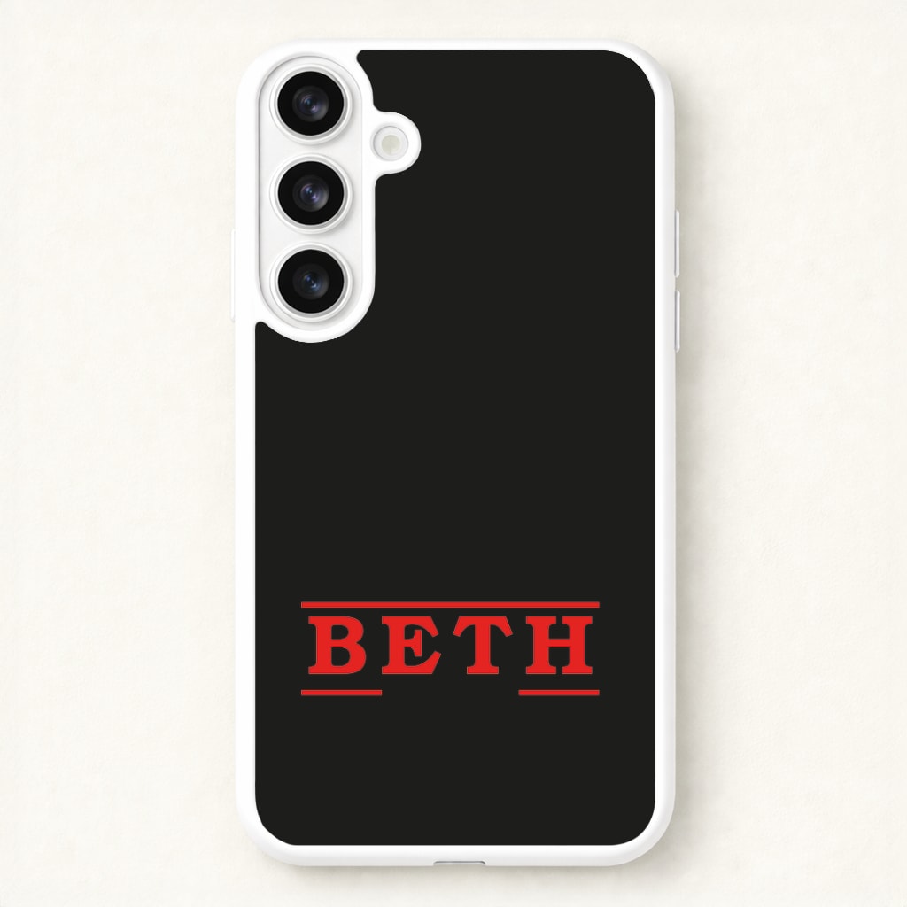 Title - Personalised Stranger Phone Case