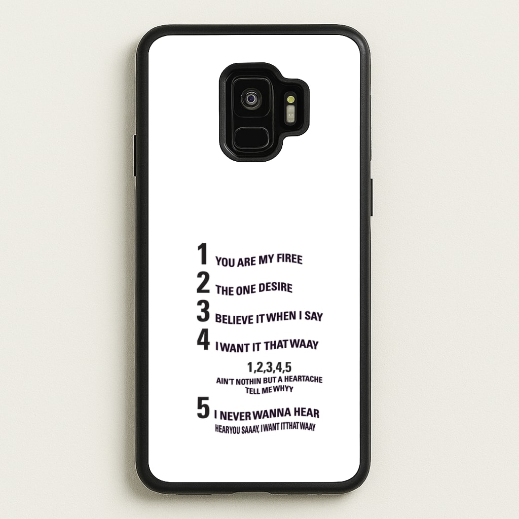 I Want It That Way - Brooklyn Nine-Nine Phone Case