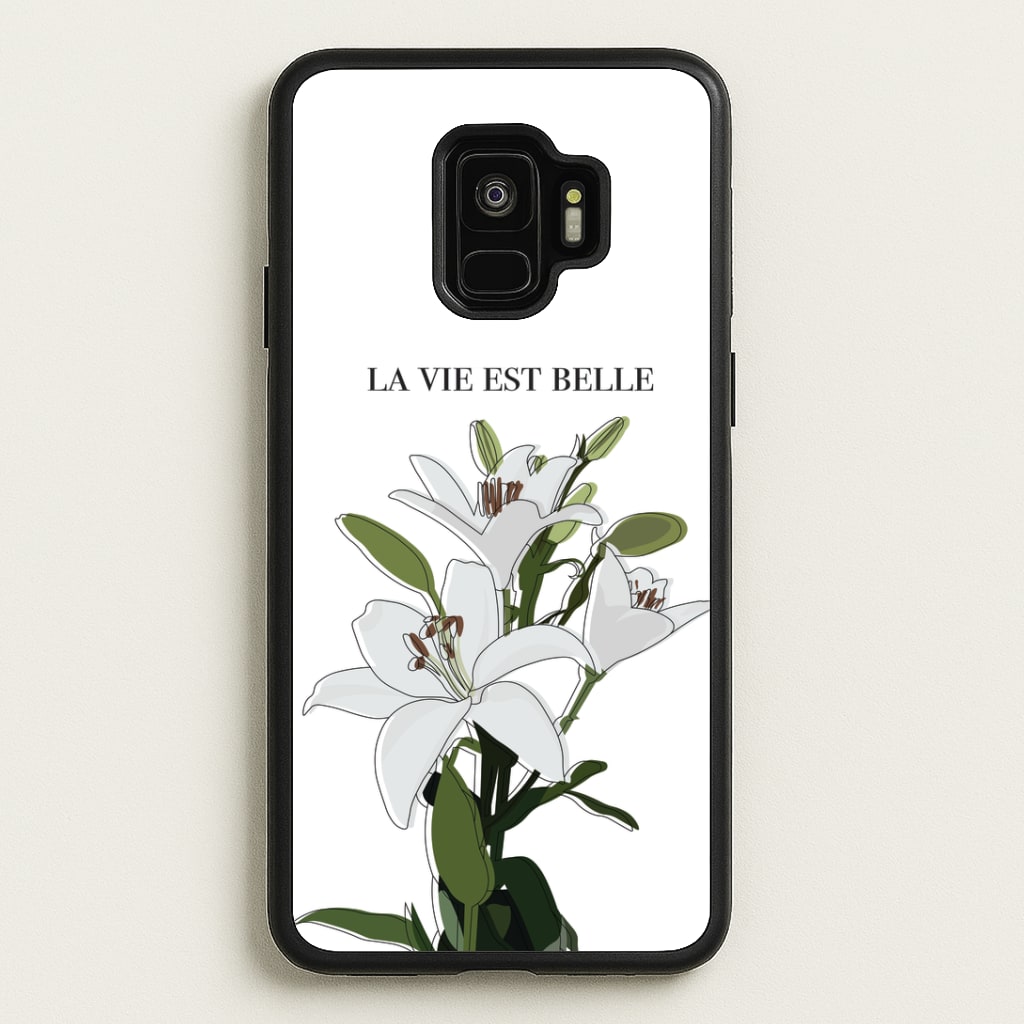 La Vie Est Belle - Clean Girl Aesthetic Phone Case