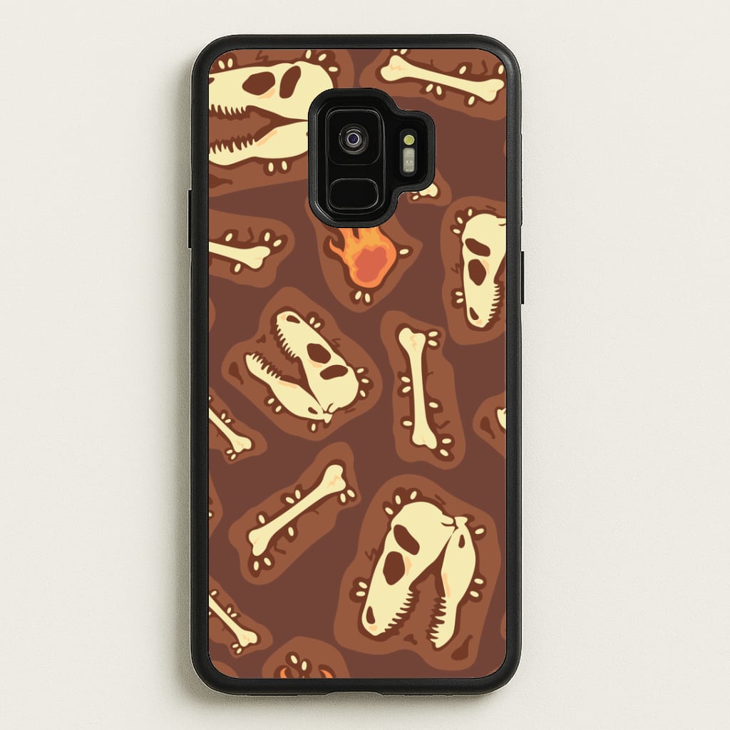 Bones And Skulls - Dinosaurs Phone Case
