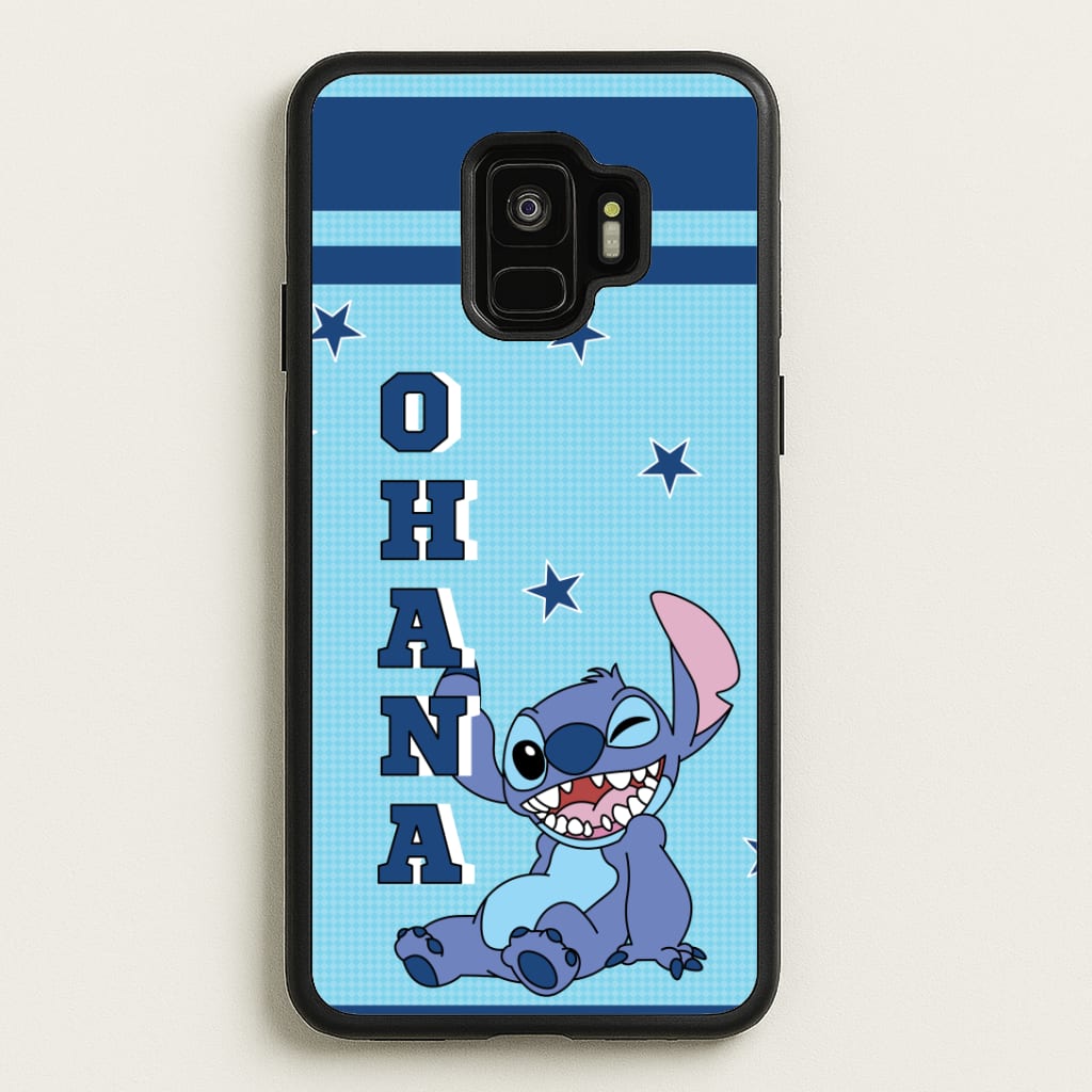 Blue Alien Ohana Phone Case