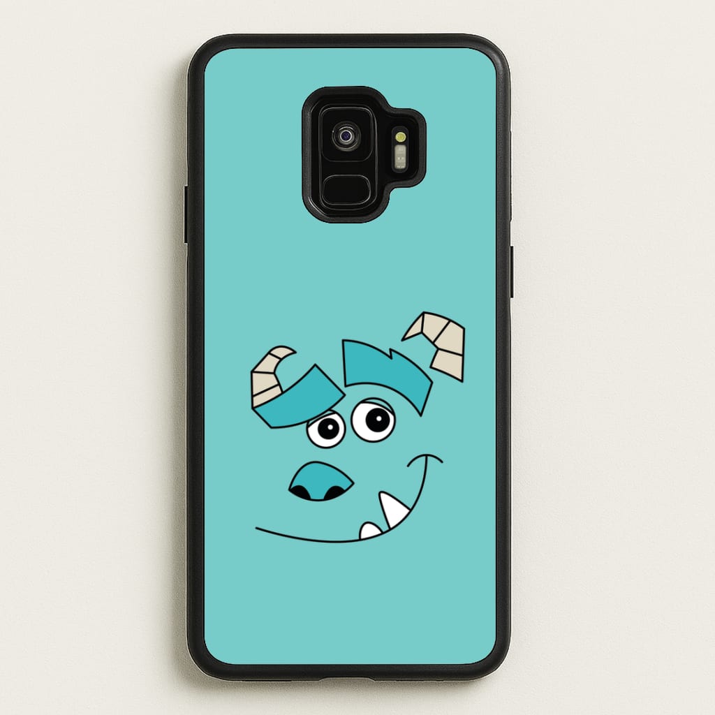 Blue Monster Face Phone Case