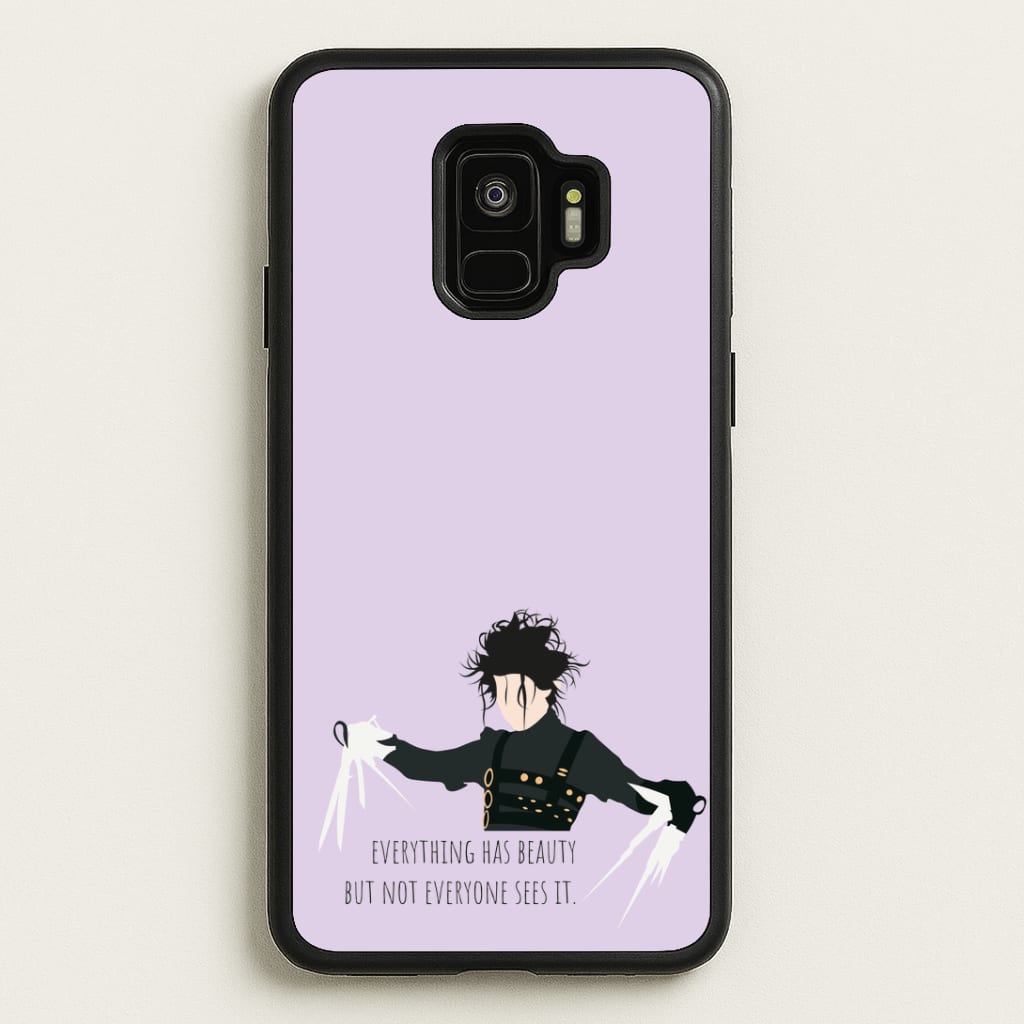 Everything Has Beauty - Scissorhands Phone Case