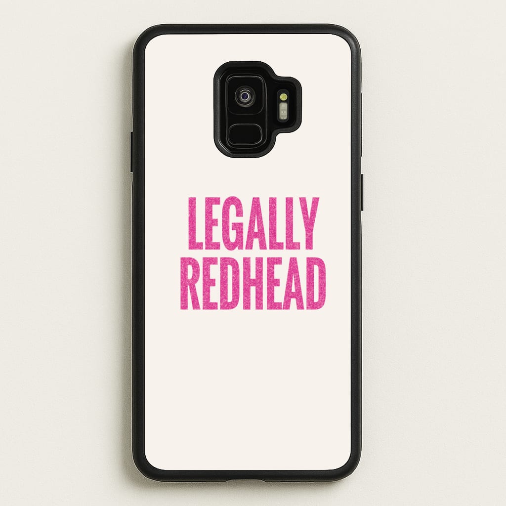 Legally Redhead Phone Case