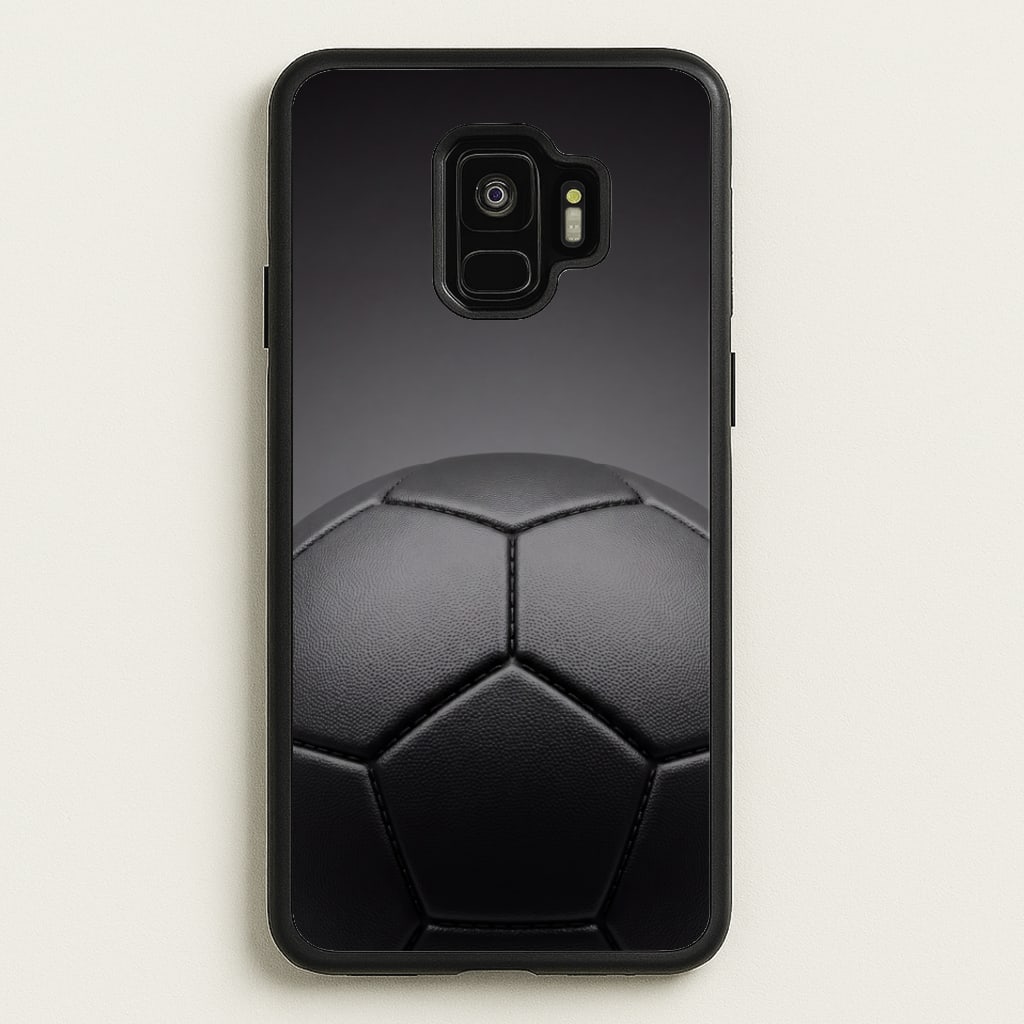 Black Football Phone Case