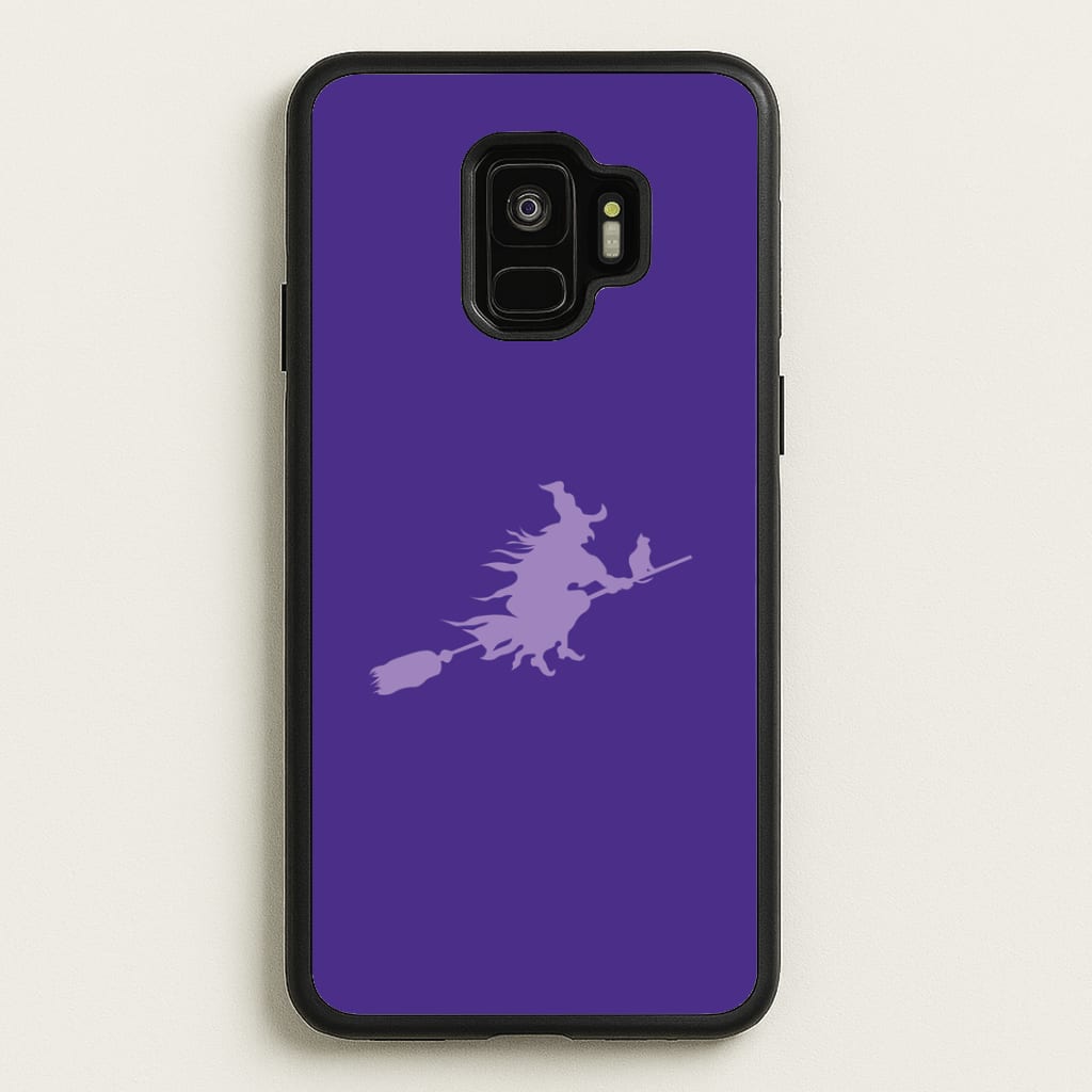Witch And Cat - Halloween Phone Case