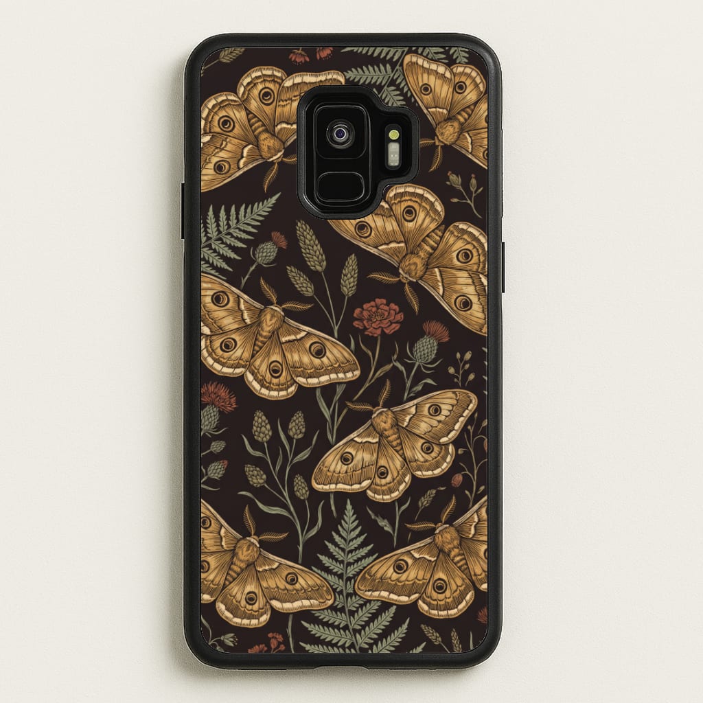 Moth And Moonlight Phone Case