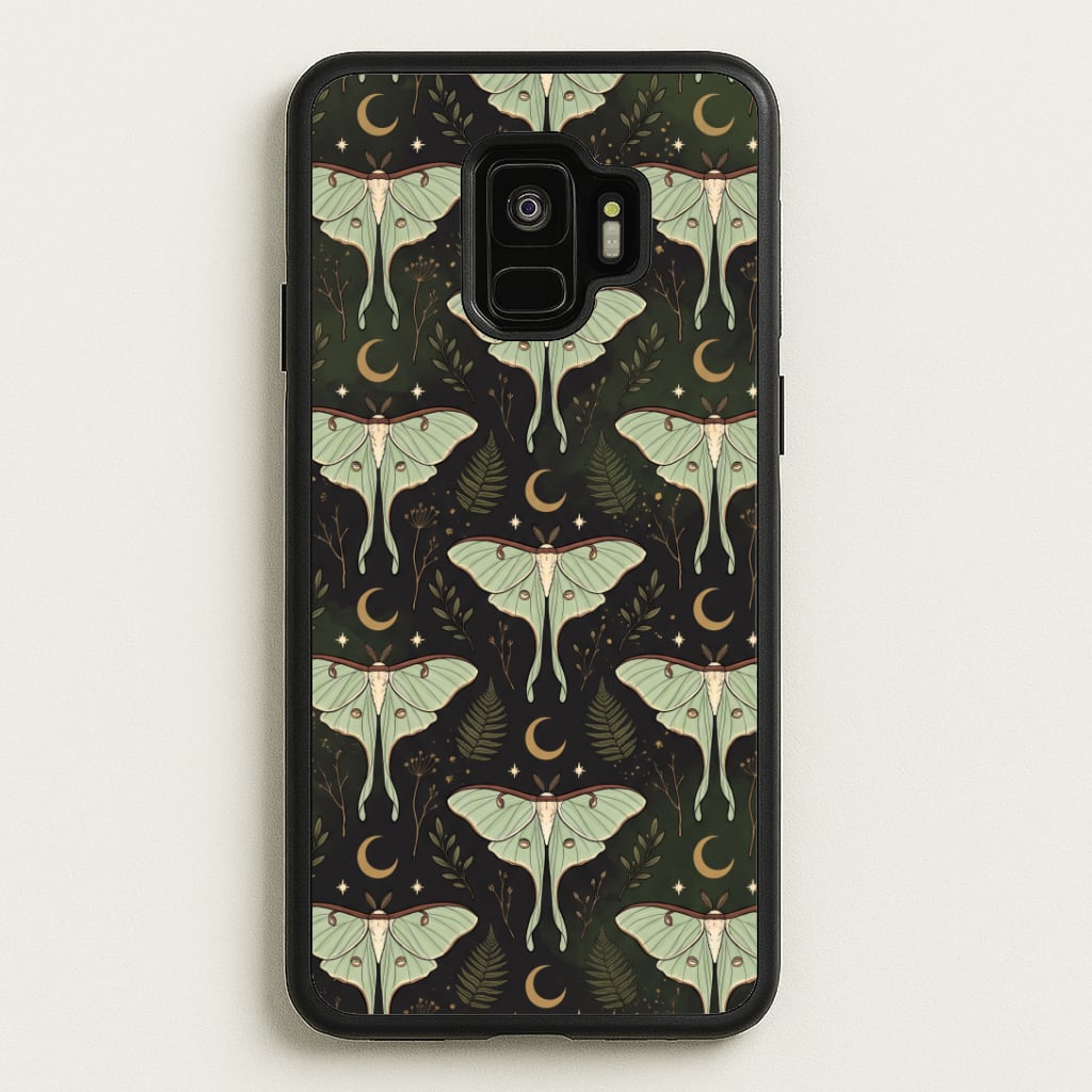 Moonlit Luna Moths Phone Case