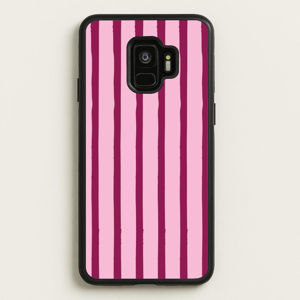 Strawberry Stripes  Phone Case
