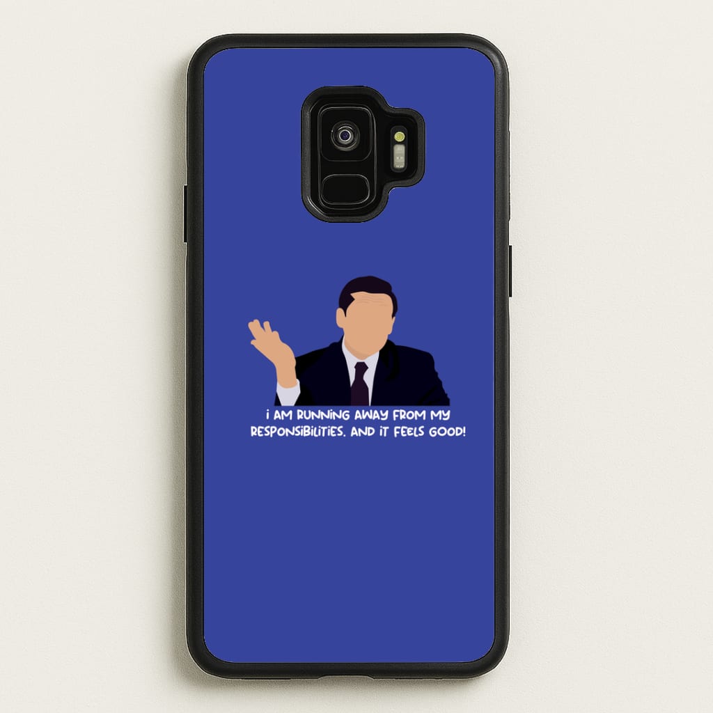 I Am Running Away From My Responsibilities Phone Case