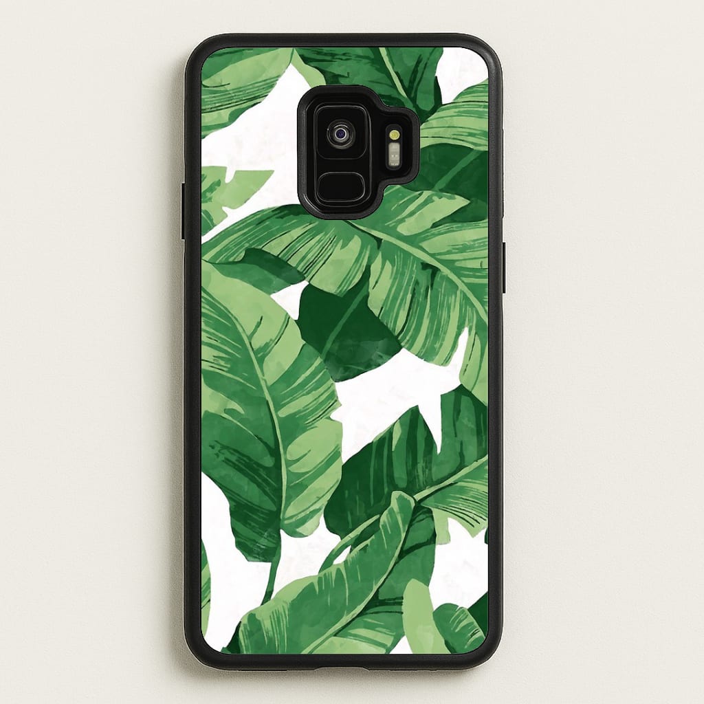 Tropical Banana Leaf Pattern Phone Case