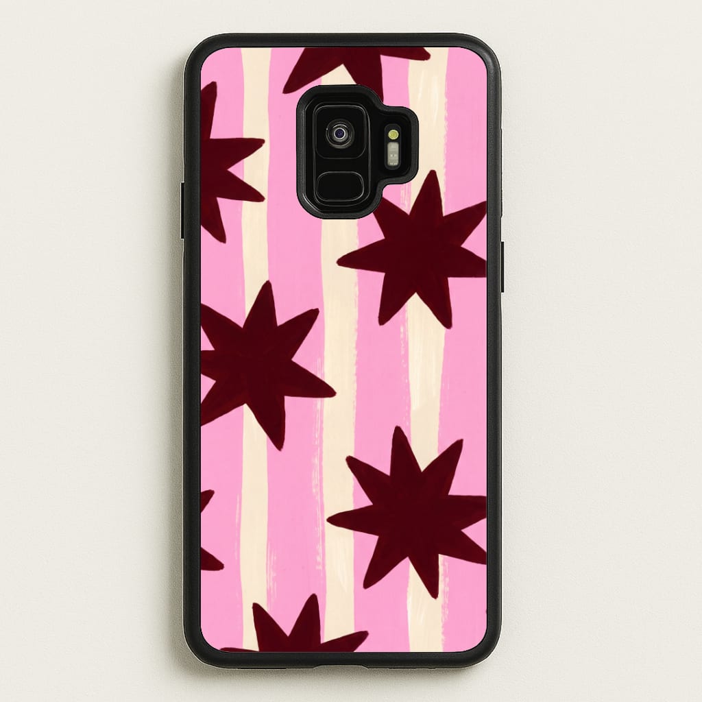 Painted Stripes And Stars Phone Case