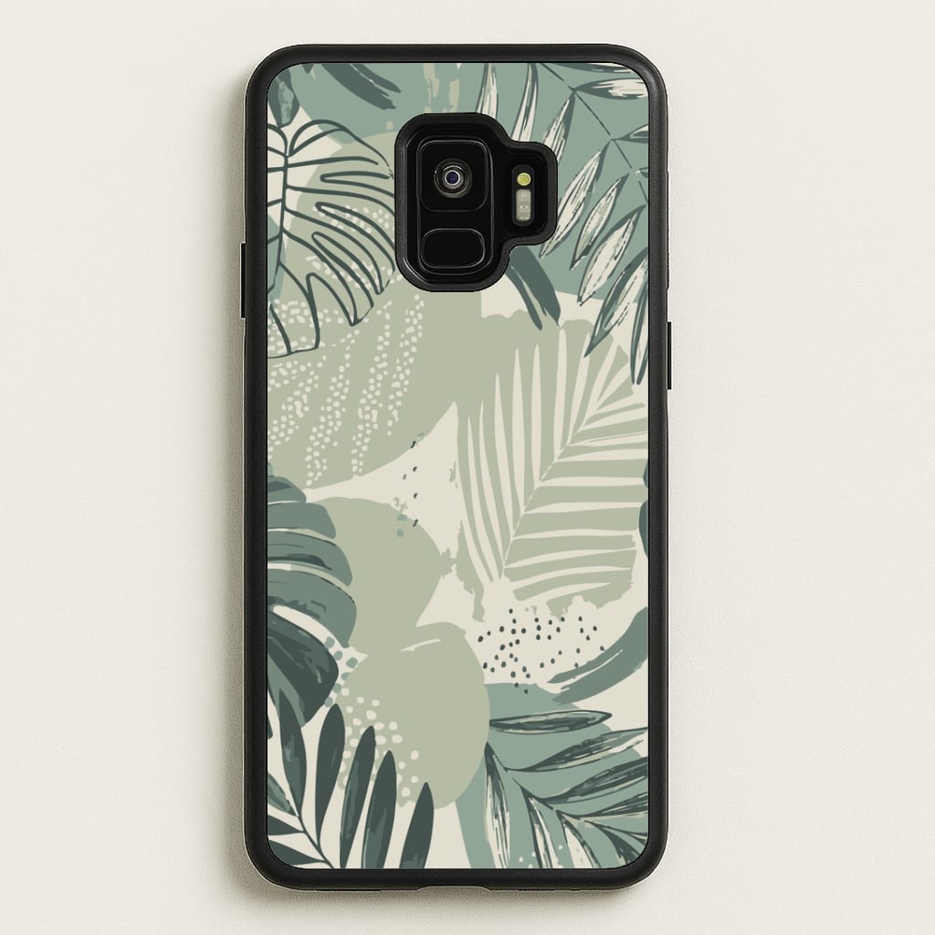 Green Leaf Pattern - Foliage Phone Case
