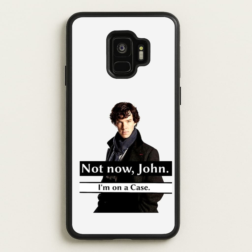 I'm on a Case Holmes Pun Phone Case
