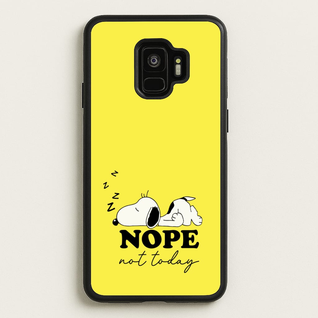 Nope, Not Today Phone Case