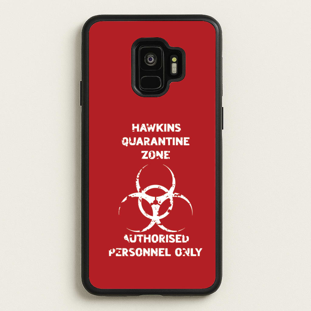 Hawkins Quarantine Zone Phone Case