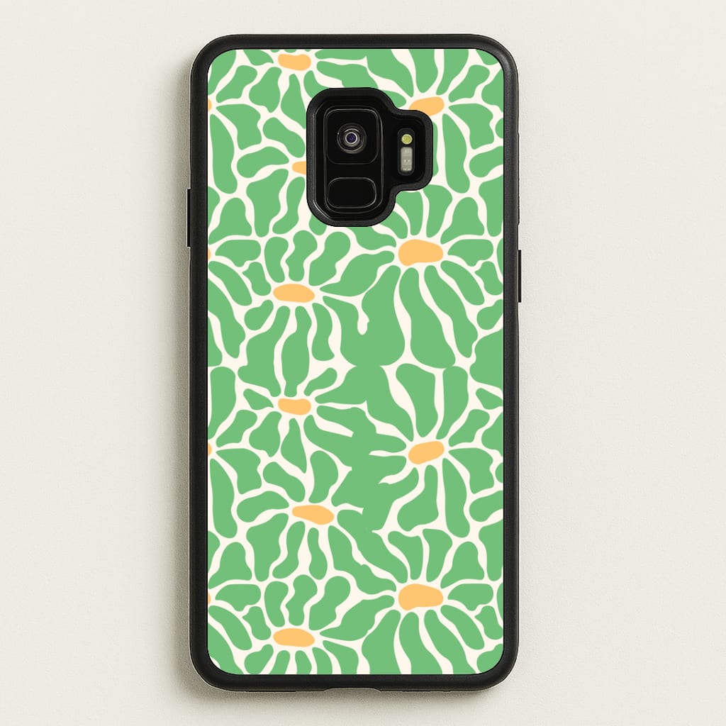 Green Flowers - Summer Phone Case