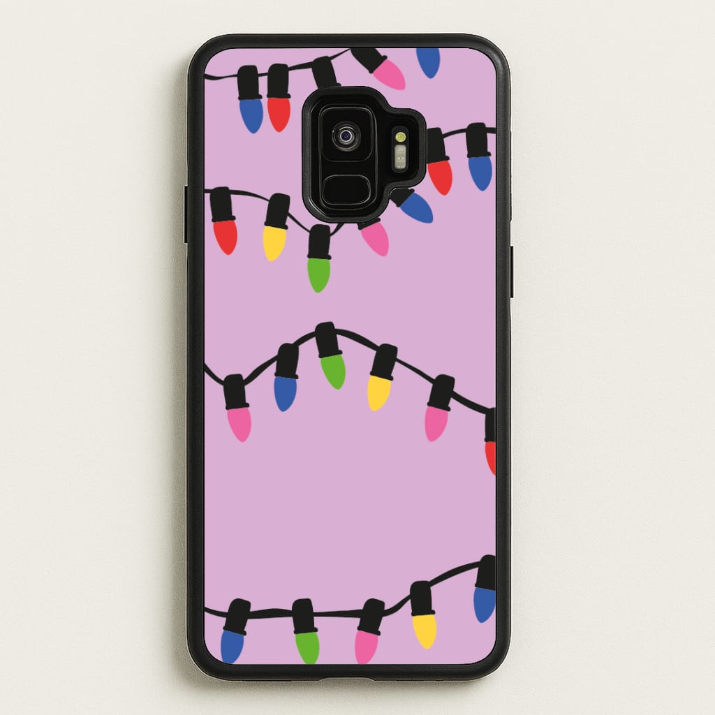 Pink Lights - Christmas Patterns Phone Case