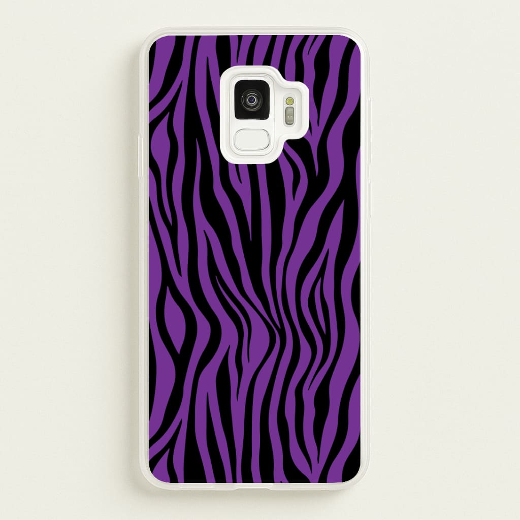 Purple Zebra - Animal Patterns Phone Case