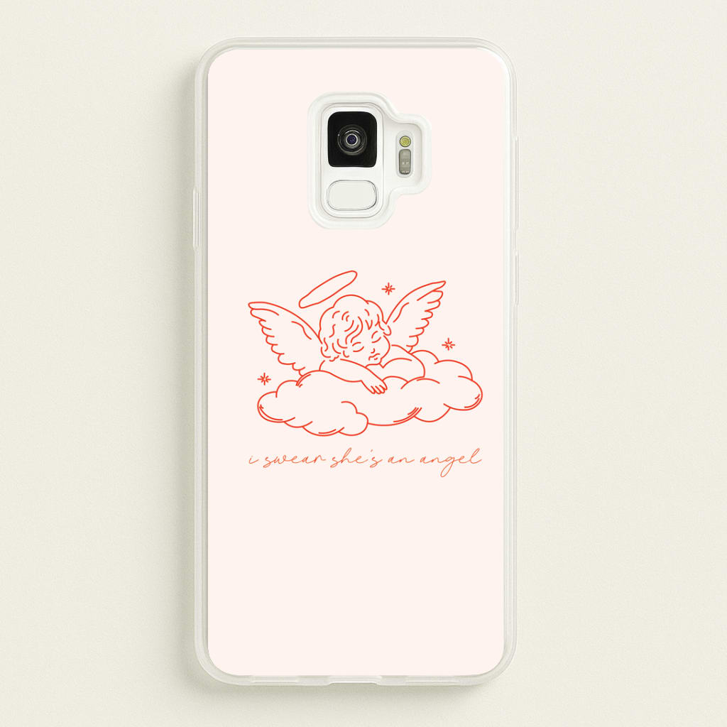 I Swear Shes An Angel - Clean Girl Aesthetic Phone Case