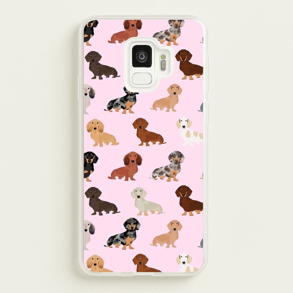 Dachshund Breed Pattern Phone Case