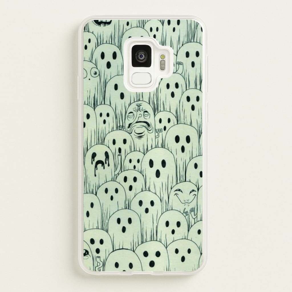Droopy Ghost Pattern Phone Case