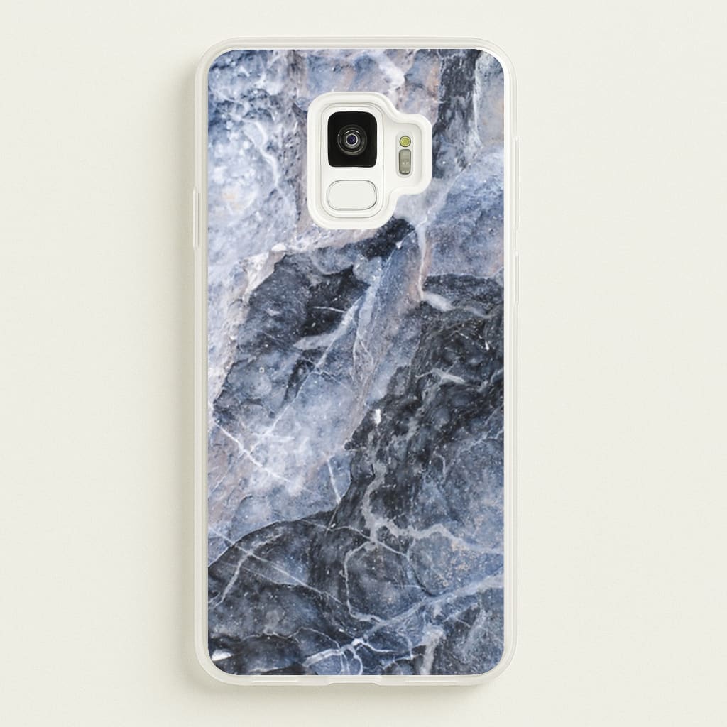 Grey and White Marble Phone Case