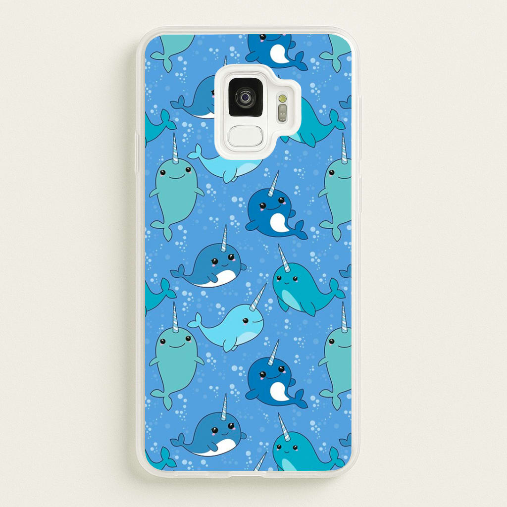 Narwhal Pattern Phone Case