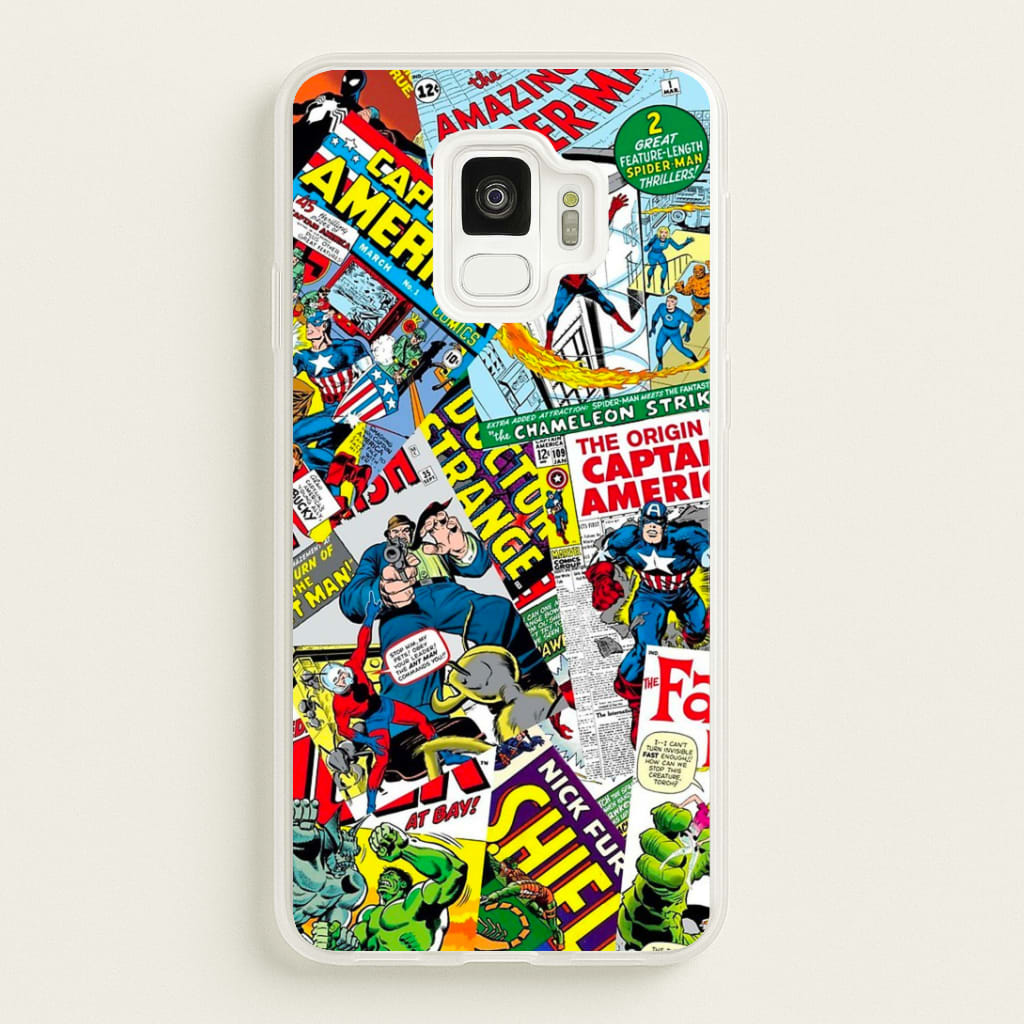 Superhero Comic Comics Pattern Phone Case