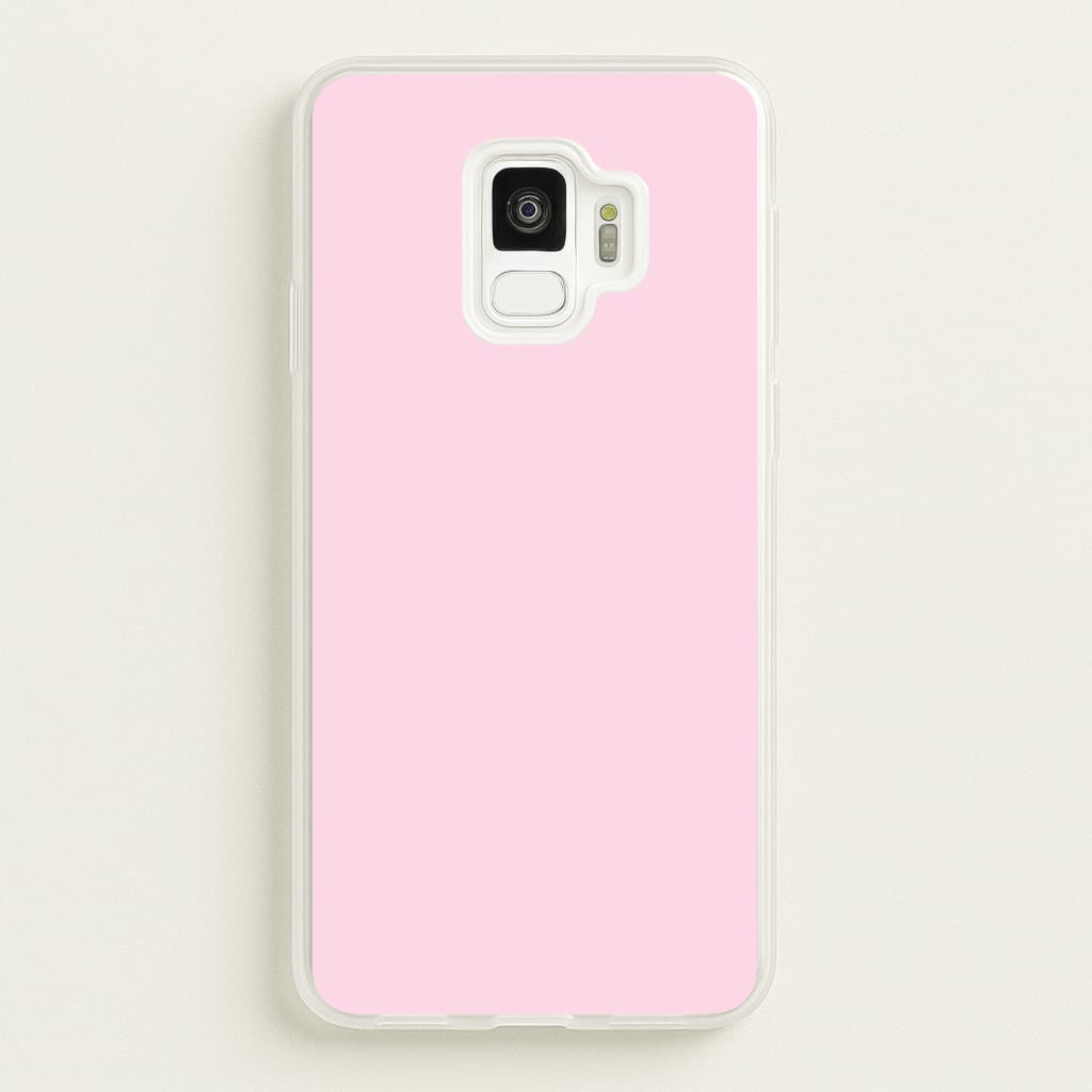 Back To Casics - Pretty Pastels - Plain Pink Phone Case