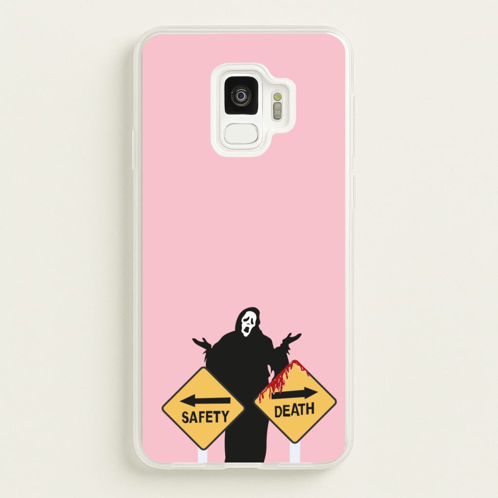 Safety Or Death - Scream Phone Case
